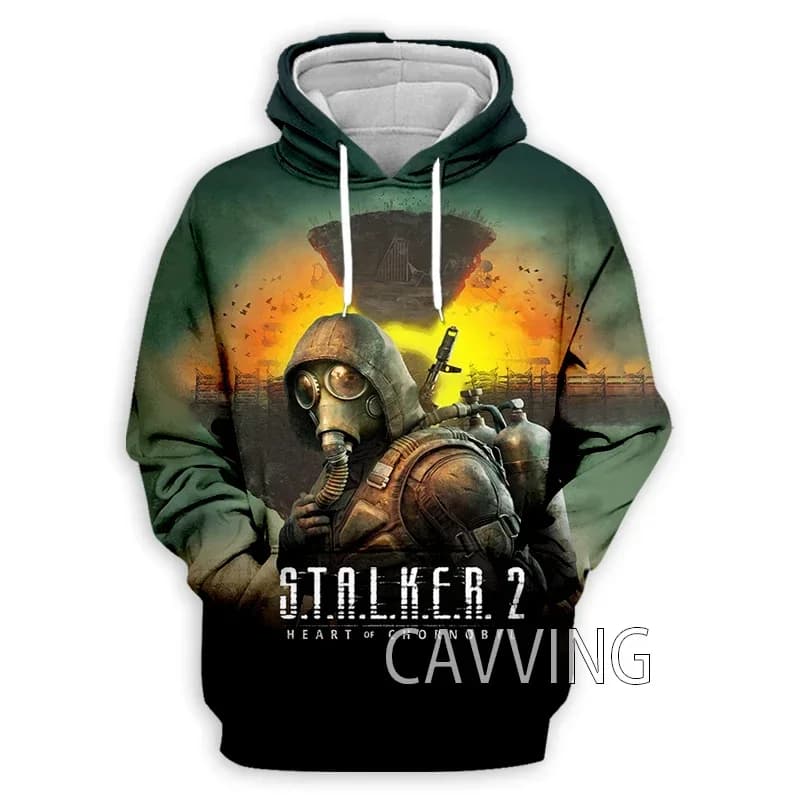 New Fashion Stalker Game 3D Printed Clothes Streetwear Men Hoodies Sweatshirt Fashion Hooded Long Sleeve Pullover Tops