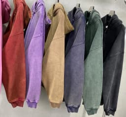American Fried Street Insoversize Cardigan Sweater Men and Women Loose Old Zipper Fleece Hooded Lazy Jacket