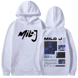 Rapper Milo J 511 Album Merch Hoodies Men Women Clothing Vintage Hip Hop Hooded Sweatshirt Casual Oversized Pullovers Streetwear