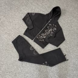 Tiger Embroidery Zipper Hooded Hoodies Jacket Mens Cardigan Streetwear Loose Baggy Sweatshirt Oversized