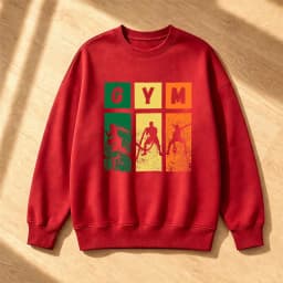 Retro Gym Color Blocks Men Sport Fitness Sweatshirt Basketball Silhouette Top Training Wear Athletic Hoodie