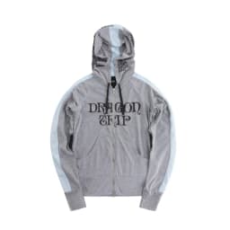 Men's Dark Punk Waste Land Sweatshirt Dragon Pattern Zipper Jacket Visual Culture Subculture