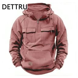 2024 Vintage Men Hoodie Sweatshirt Street Man Clothing Men's Oversized Hooded Pullover Male Retro Harajuku Solid Color Hoody