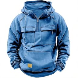 2024 Vintage Men Hoodie Sweatshirt Street Man Clothing Men's Oversized Hooded Pullover Male Retro Harajuku Solid Color Hoody