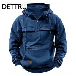 2024 Vintage Men Hoodie Sweatshirt Street Man Clothing Men's Oversized Hooded Pullover Male Retro Harajuku Solid Color Hoody