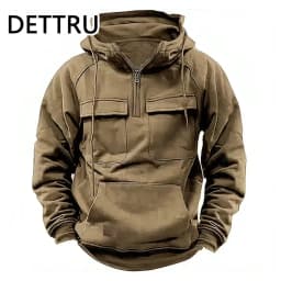 2024 Vintage Men Hoodie Sweatshirt Street Man Clothing Men's Oversized Hooded Pullover Male Retro Harajuku Solid Color Hoody