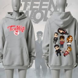 Teen Wolf Michael J Fox 80s Movie Fan Unisex Men Hoodie Comfortable Personality Tracksuit New Casual Simple Versatile Sweatshirt