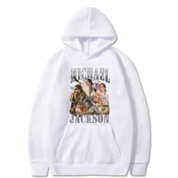 Classic Vintage Michael Jackson Graphic Hoodie Men Women Clothing Fashion Gothic Rock Streetwear Men's Punk Oversized Hoodies