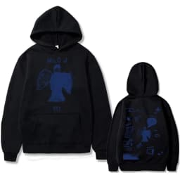 Rapper Milo J 111 Album Graphic Hoodie Men Women Hip Hop Fashion Oversized Hooded Sweatshirt Men's Casual Fleece Cotton Hoodies