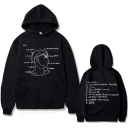 Rapper Milo J 111 Album Graphic Hoodie Men Women Hip Hop Fashion Oversized Hooded Sweatshirt Men's Casual Fleece Cotton Hoodies