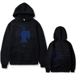 Rapper Milo J 111 Album Graphic Hoodie Men Women Hip Hop Fashion Oversized Hooded Sweatshirt Men's Casual Fleece Cotton Hoodies