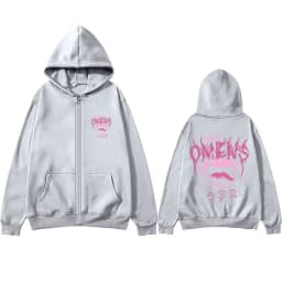 Limited Bad Omens Band Zipper Hoodie Men Women Rock Vintage Oversized Zip Up Jacket Male Fleece Cotton Zip Up Hoodies Streetwear