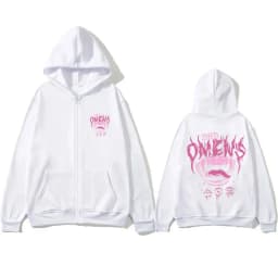 Limited Bad Omens Band Zipper Hoodie Men Women Rock Vintage Oversized Zip Up Jacket Male Fleece Cotton Zip Up Hoodies Streetwear