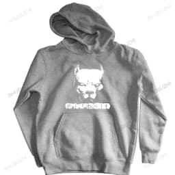 autumn winter hoodies New PITBULL American Pit Bull Spiked Dog Collar warm coat men brand hoody