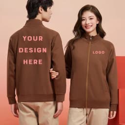 customized LOGO New Mens Jackets Hoodless Sweatshirts Men Stand-up collar Jacket Retro Coat Hoody Cardigan Zipper Coats GT2518