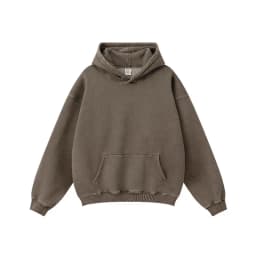 600G Snow Wash Cotton Hoodies Female 2025 Color Pullovers Hip Hop Loose Pullovers Multicolor Comfortable Couple Top