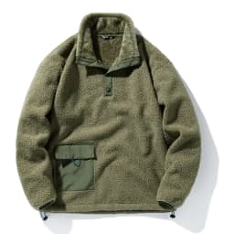 New Men's Sweatshirts Fashion Patchwork Pocket Fleece-lined Warm Pullover Tops Male Polar-fleece Loose Casual Hoodies Coats