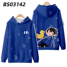 Quackity Cosplay Dream Team SMP Merch Funny Hoodie Long Sleeve Streetwear Hooded Sweatshirts Women/Men Harajuku Casual Tracksuit