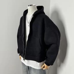 Travel Sweatshirt with Backpack Unisex Travel Hoodie with Built-in Backpack Lightweight Zip-up Sweatshirt for Men Women Campus