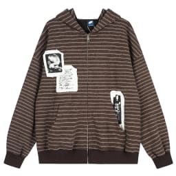 Vintage Oversized Y2K Hoodies Streetwear Harajuku Hip Hop Hoodies Jackets Casual Loose Sweatshirts Jackets