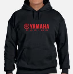 Yamaha Racing Motorcycle Hoodie, Autumn and Winter Men's Fashion Street Hip-Hop Sweater, Women's Outdoor Sports Jacket