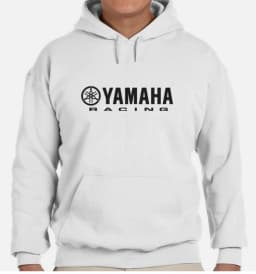 Yamaha Racing Motorcycle Hoodie, Autumn and Winter Men's Fashion Street Hip-Hop Sweater, Women's Outdoor Sports Jacket