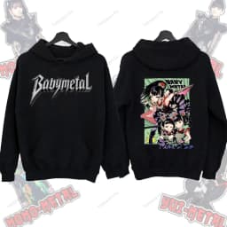 Babymetal Metal Galaxy Japan Death Metal Band Hoodies Men Casual Hoodies Pullovers Couple Streetwear New Autumn Winter Hoodies
