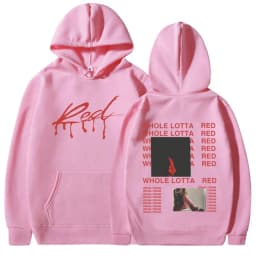 Rapper Playboi Carti Hoodie Album Whole Lotta Red Opium Merch Sweatshirt Men Women Fashion Hip Hop Oversized Pullover Streetwear