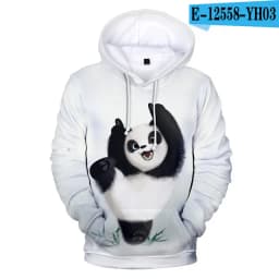 Funny Anime Panda 3D Printing Hoodies Fashion Women Men Autumn Winter Sweatshirt Girls Pullover Jacket Cosplay Costume