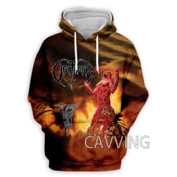 New Fashion Women/Men's 3D Print Obituary Rock Hoodies Hooded Sweatshirts Harajuku Hoodie Sweatshirts Tops Clothing