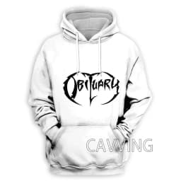 New Fashion Women/Men's 3D Print Obituary Rock Hoodies Hooded Sweatshirts Harajuku Hoodie Sweatshirts Tops Clothing