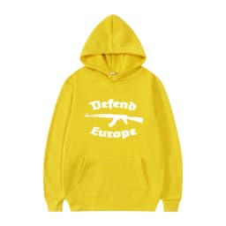 Defend Europe Hoodie Funny Sweatshirt Men Hoodies Pullover Hip Hop Streetwear DY-185