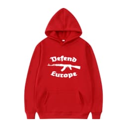 Defend Europe Hoodie Funny Sweatshirt Men Hoodies Pullover Hip Hop Streetwear DY-185