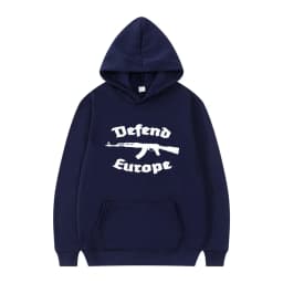 Defend Europe Hoodie Funny Sweatshirt Men Hoodies Pullover Hip Hop Streetwear DY-185