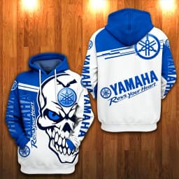 Hot Sale: Yamaha Men's 3D Printed Motorcycle Hoodie, Perfect for Street Style and Motorcycle Riding