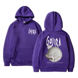 France Metal Band Gojira From Mars To Sirius Flying Whales Music Album Graphic Hoodie Male Fashion Vintage Pullover Tracksuit