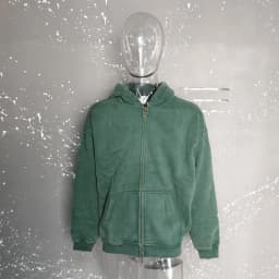 PFNW High Street Vintage Washed Distressed Hooded Zipper Sweatshirts Men's American Trendy Cardigan Oversized Outerwear 28W5687