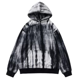 Vintage Tie Dye Hoodie Oversized Harajuku Streetwear Hip Hop Hoodie Pullover Sweatshirt Men Retro Loose Casual Hoodies