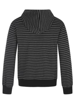 American Vintage Y2K Striped Hoodie Jacket Autumn Casual Fashion Street Style Loose Men Double Breasted Design Hooded Sweatshirt