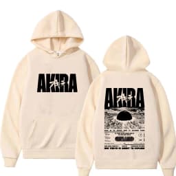 Japanese Science Fiction Cartoon Movie Anime Akira Shotaro Kaneda Hoodie Men Women Fashion Vintage Oversized Pullover Hoodies