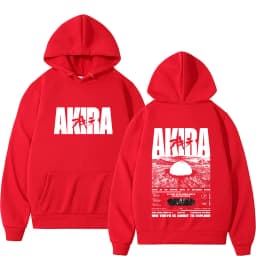 Japanese Science Fiction Cartoon Movie Anime Akira Shotaro Kaneda Hoodie Men Women Fashion Vintage Oversized Pullover Hoodies