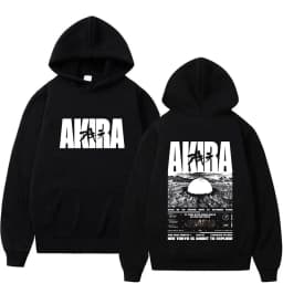 Japanese Science Fiction Cartoon Movie Anime Akira Shotaro Kaneda Hoodie Men Women Fashion Vintage Oversized Pullover Hoodies