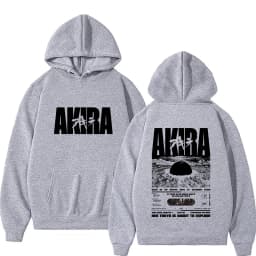 Japanese Science Fiction Cartoon Movie Anime Akira Shotaro Kaneda Hoodie Men Women Fashion Vintage Oversized Pullover Hoodies