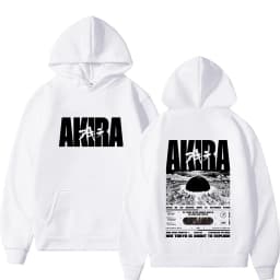 Japanese Science Fiction Cartoon Movie Anime Akira Shotaro Kaneda Hoodie Men Women Fashion Vintage Oversized Pullover Hoodies