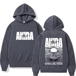 Japanese Science Fiction Cartoon Movie Anime Akira Shotaro Kaneda Hoodie Men Women Fashion Vintage Oversized Pullover Hoodies