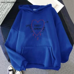 Happy Fine Line Print Hoodeis Harry Styles Treat People Kindness Fashionable Sweatshirts Women's Top Men Clothing Y2k Pullover