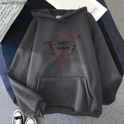Happy Fine Line Print Hoodeis Harry Styles Treat People Kindness Fashionable Sweatshirts Women's Top Men Clothing Y2k Pullover