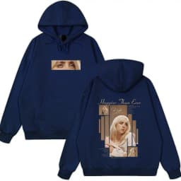 Happier Than Ever 2025 Hoodie Men Women Fashion Pop Music Pullover Hoodies Man Vintage Hip Hop Oversized Wears Cotton Tracksuits