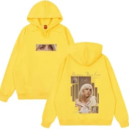 Happier Than Ever 2025 Hoodie Men Women Fashion Pop Music Pullover Hoodies Man Vintage Hip Hop Oversized Wears Cotton Tracksuits