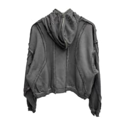 HKSH Autumn New Men's Tide Punk Sweatshirt Deconstruction Streetwear Chic Cardigan High Street Niche Design Masked Hoodie HK2435